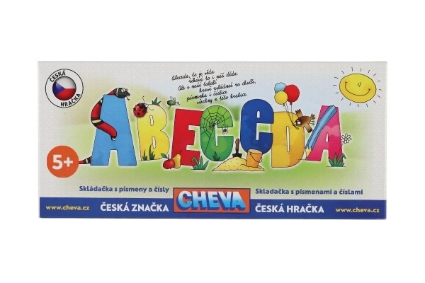 Puzzle de l'Alphabet avec Lettres et Chiffres