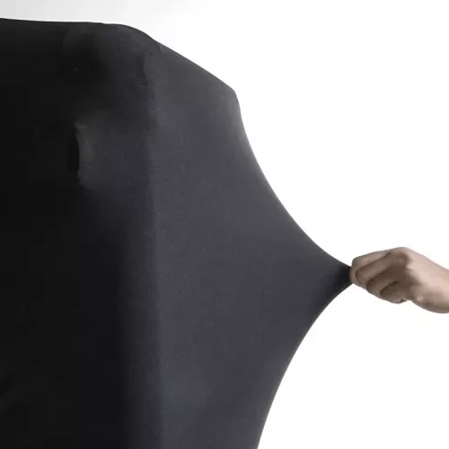Trizand 23839 Housse pour valise de voyage M 62 x 43 x 27 cm noir