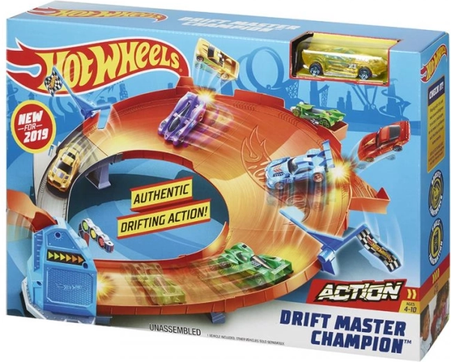 Drift authentique avec départ latéral