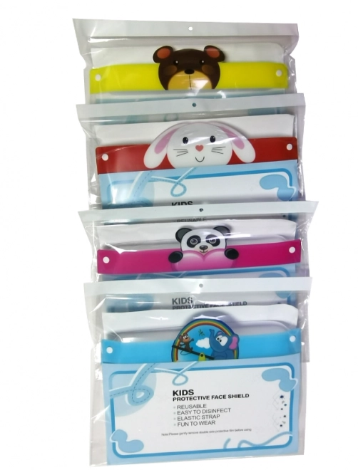 Visière faciale pour enfants - panda
