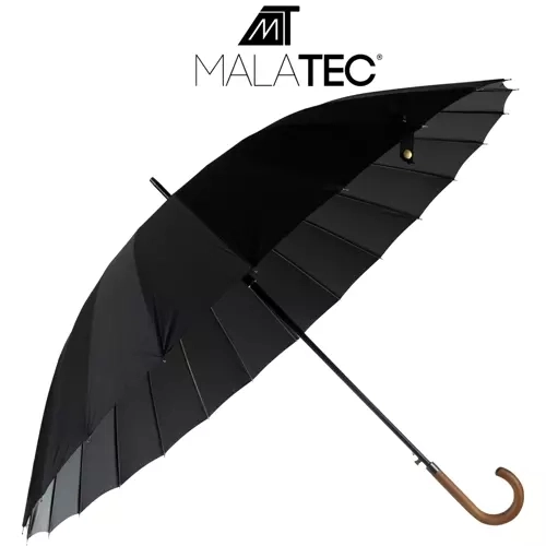 Parapluie 24 baleines - noir