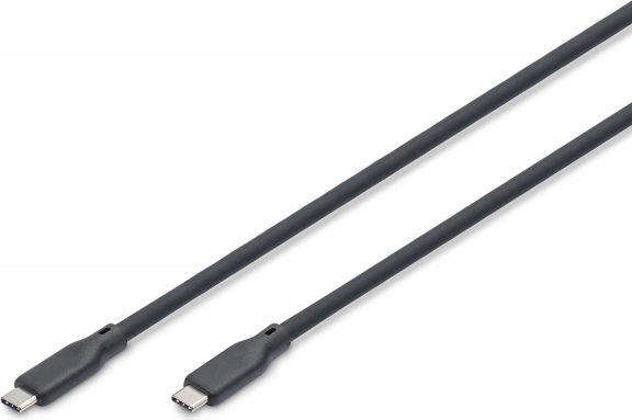 Câble USB-C vers USB-C en silicone 2 m, USB 3.2 Gen2 4K 100 W, noir