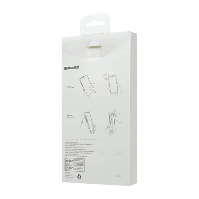 coque transparente et verre trempé pour iPhone 14 Plus Baseus SuperCeramic