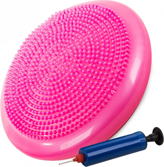 Coussin sensoriel beret disque de fitness – Růžový