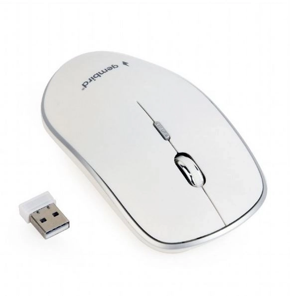 Souris optique sans fil blanche
