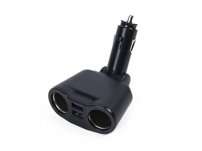 Prise allume-cigare avec répartiteur et chargeur USB