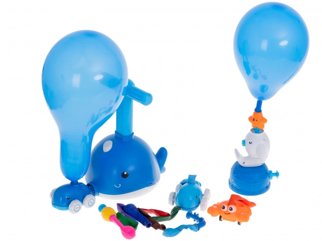 Lanceur de ballons aérodynamique - dauphin