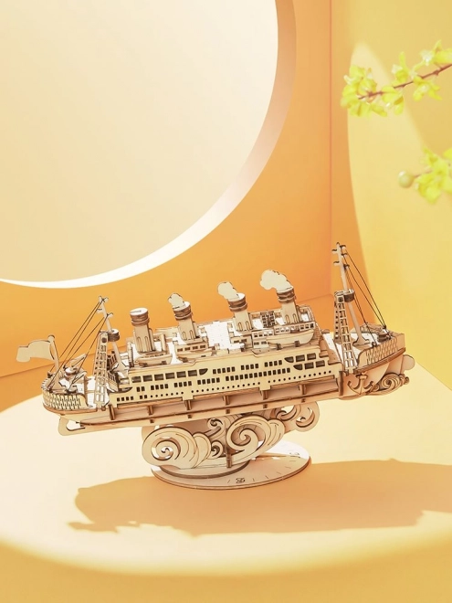 Bateau de croisière - Kit de construction en bois 3D