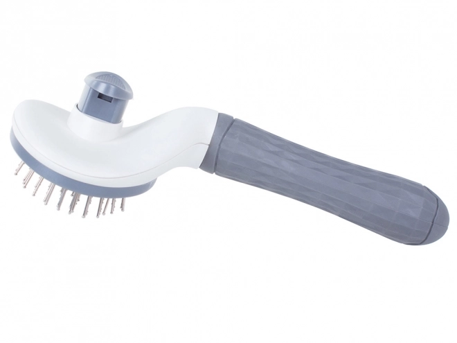 Brosse autonettoyante pour chiens et chats