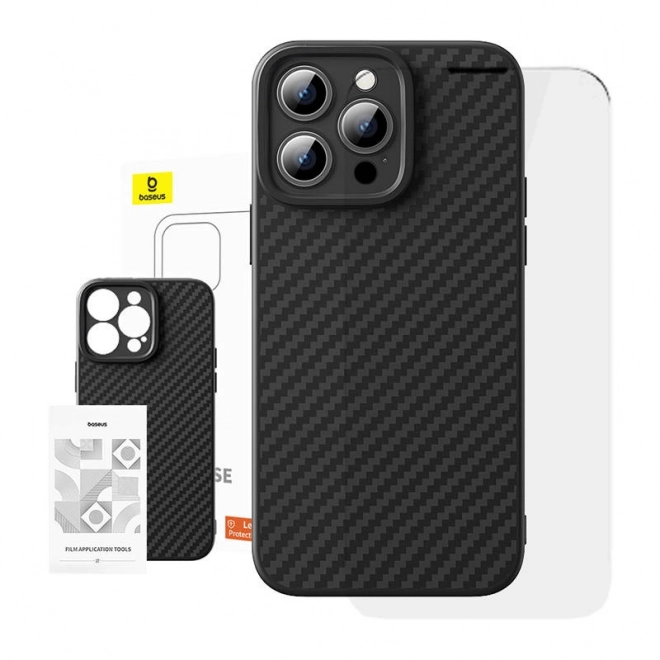 Étui Baseus en fibres synthétiques pour iPhone 15 Pro