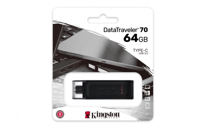 DT70/64GB USB-C 3.2 Gen1 disque flash