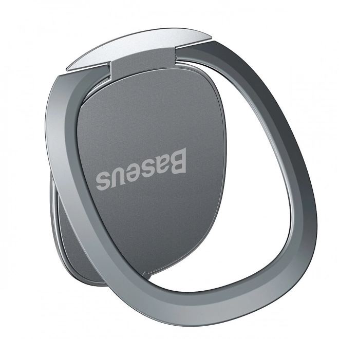 Baseus Support de Bague Invisible pour Smartphones - argenté