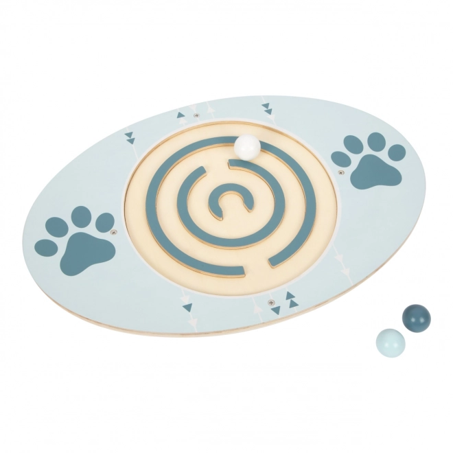 Petit pied Planche d'équilibre avec labyrinthe