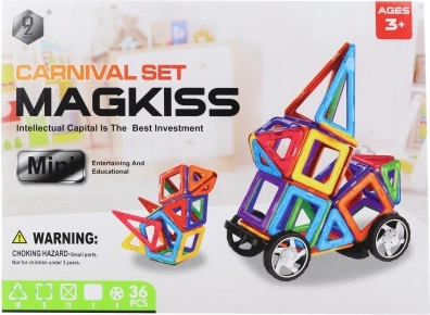 Jeu de construction magnétique Magkiss