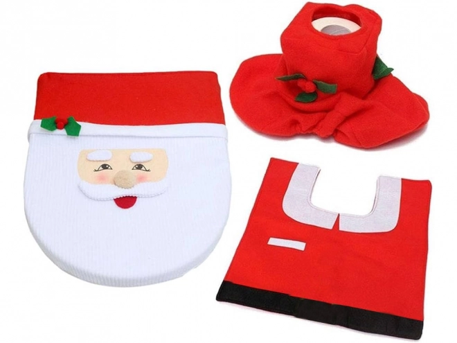 Ensemble de salle de bain de Noël Père Noël