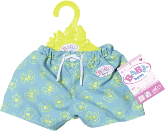Baby born shorts de plage d'été bleus