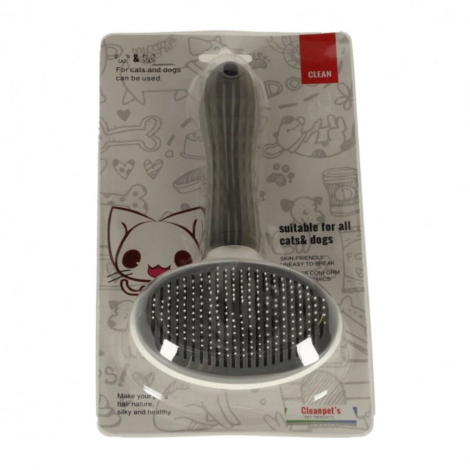 Brosse automanageante pour poils de chiens et chats