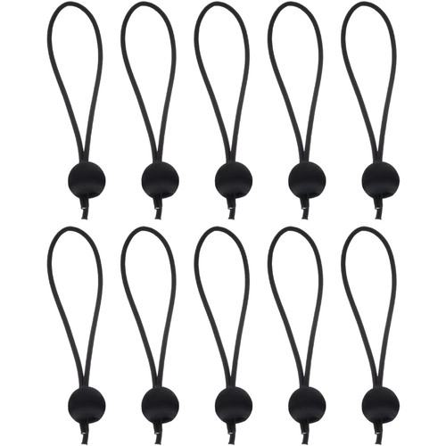 Ensemble d'attaches élastiques avec boule pour abris - 10 pièces