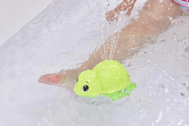 Petite tortue de bain