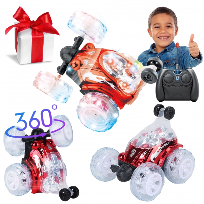Voiture Cascadeur Télécommandée - Rouge