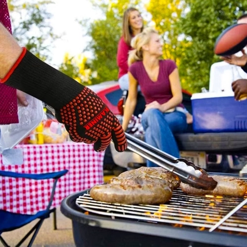 Gants de barbecue résistants à la chaleur