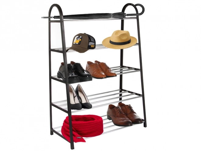 Organiseur de chaussures avec grand étagère d'armoire