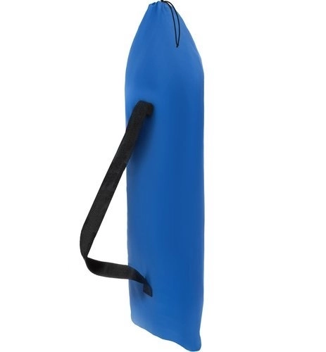 Chaise longue pliante de camping bleue - Malatec