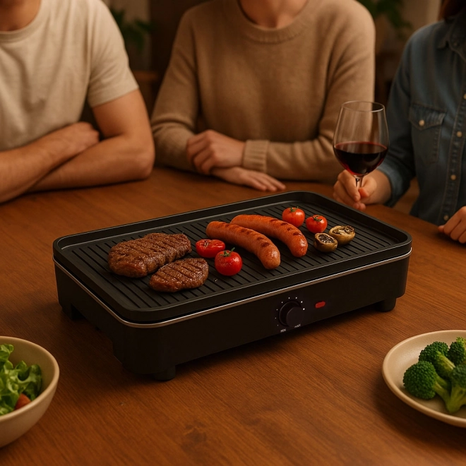 Gril électrique 3 en 1 MultiGarden : autonome et de table