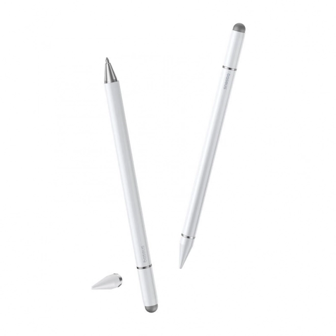 Stylus Baseus Smooth Writing III 3v1 non-magnétique blanc