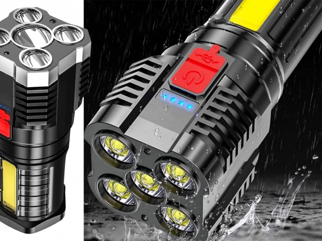 Projecteur LED rechargeable de camping
