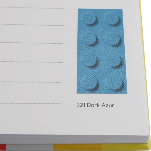 Nuancier de couleurs LEGO inspirant sur les pages