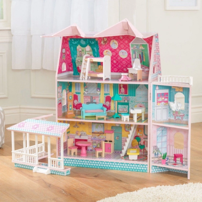 Maison de poupées Abbey Manor de KidKraft avec accessoires