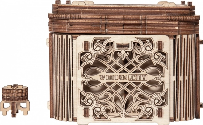 Casse-tête mécanique en bois Boîte Mystérieuse