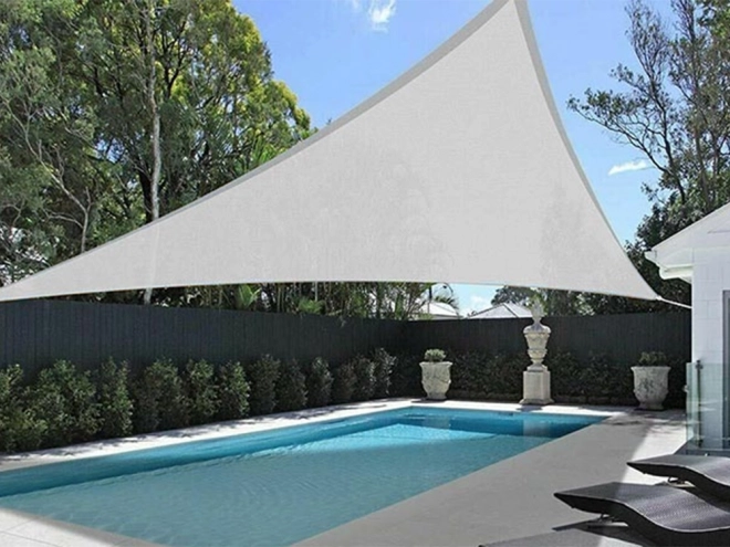 Toile d'ombrage de jardin imperméable 3x3x3m
