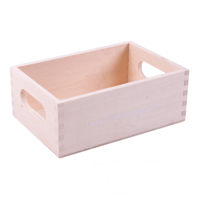 Boîte en bois pour aliments de Bigjigs Toys