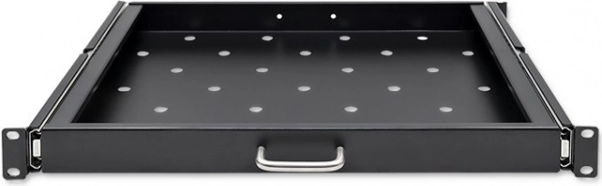 Étagère coulissante avec poignées pour armoire rack 600x600