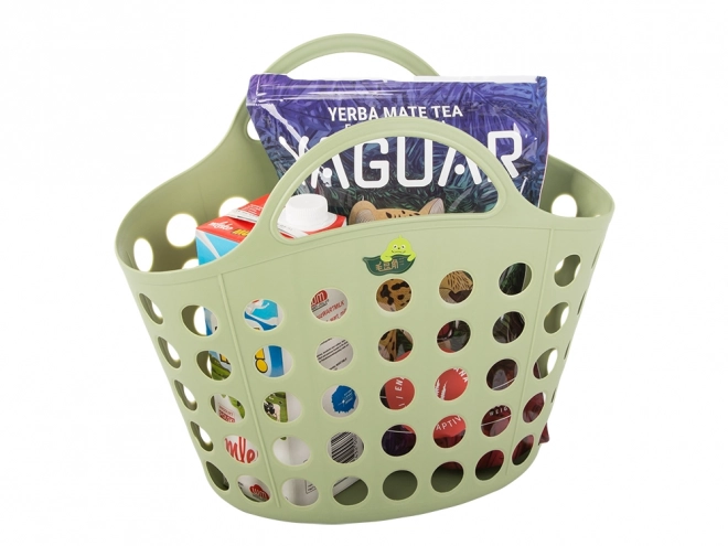 Panier en plastique pratique pour champignons et légumes