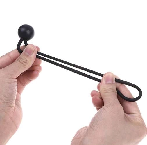 Ensemble d'attaches élastiques avec boule pour abris - 10 pièces