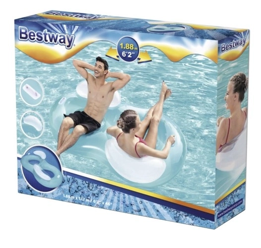 matelas flottant double pour piscine Bestway