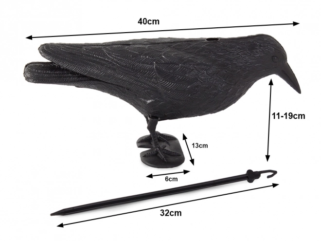 Répulsif Oiseaux Étourneaux Pigeons Rongeurs Grand XXL