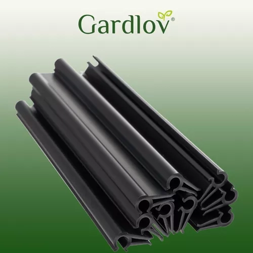 Embouts / agrafes de fixation pour ruban de masquage 19cm - anthracite 23911 (10pcs)