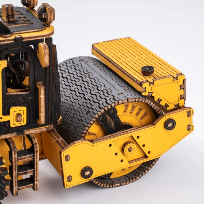 RoboTime puzzle 3D en bois - Rouleau compresseur