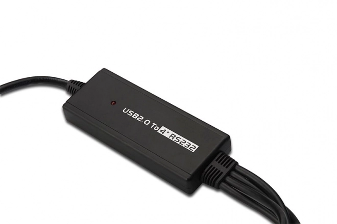 Adaptateur USB pour 4x RS232 avec câble 1,5m