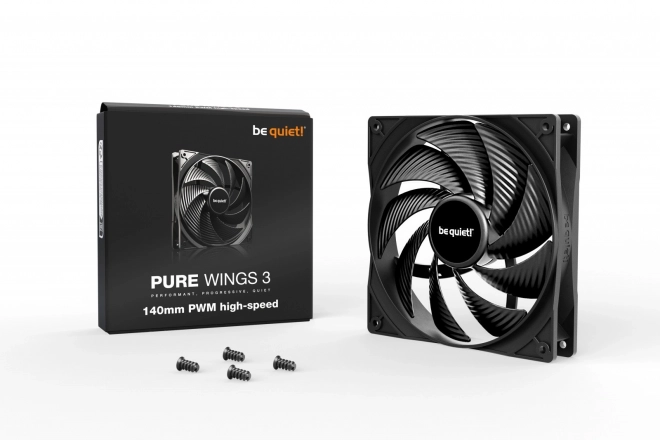 Ventilateur Pure Wings 3 140 mm PWM pour hautes vitesses