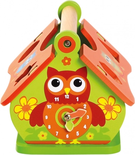 Apprendre l’heure avec une chouette joyeuse