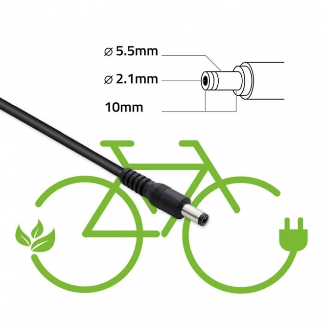 Chargeur de batterie pour vélos électriques 36V | 42V | 2A | 5,5*2,1