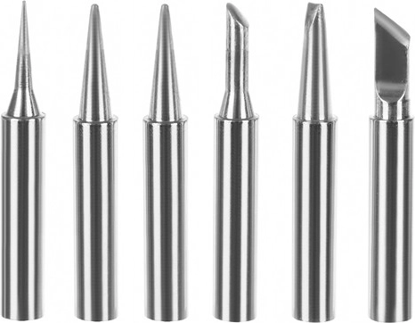 Divers embouts de soudure