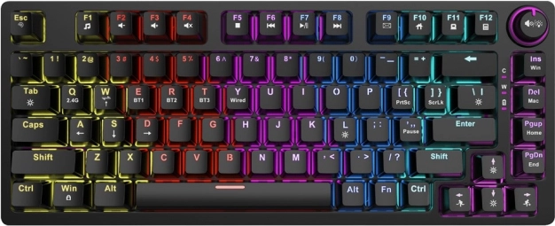 Clavier mécanique sans fil Savio PHENIX avec switchs Gateron Red Pro