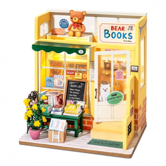 Librairie - Maquette de Maison de Poupée à Faire Soi-même