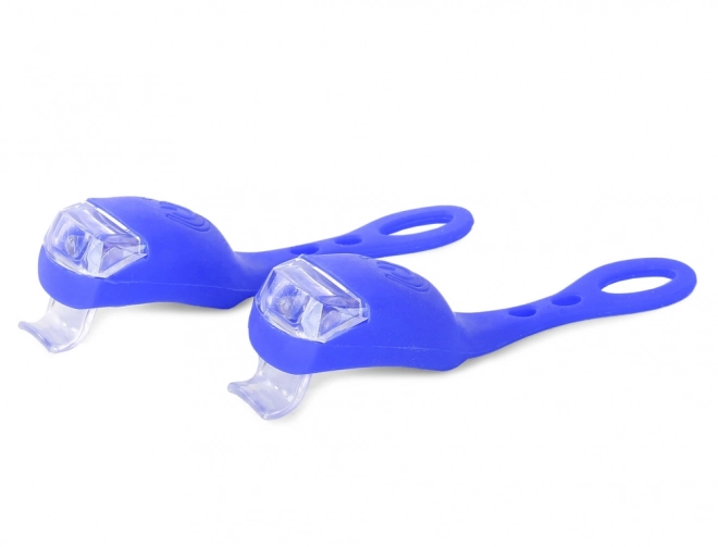 Lumières de vélo étanches en silicone